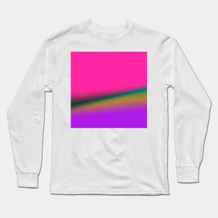 red blue green texture art Long Sleeve T-Shirt